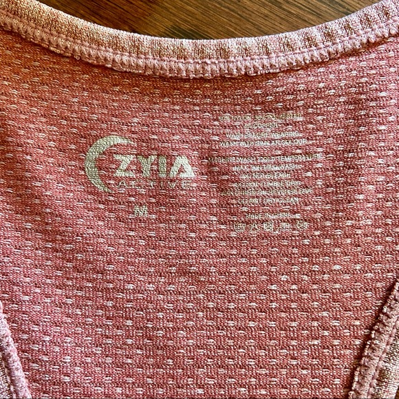 NWOT Zyia Copper Charged Tank - Poppy - Medium - Picture 5 of 8